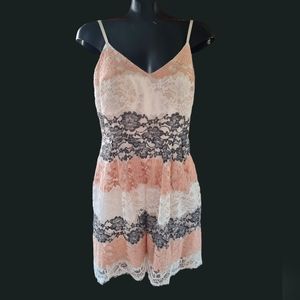 Black Collection Lace Sleeveless Dress